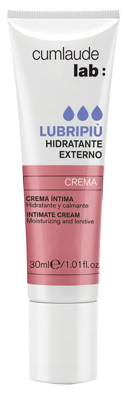 Produktas CUMLAUDE Lubripiu intensyviai drėkinantis ir raminantis intymios higienos kremas, 30 ml Paveikslėlis