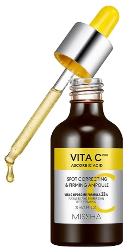 Produktas MISSHA Vita C Plus Spot Correcting & Firming brandžiai odai serumas, 30 ml Paveikslėlis