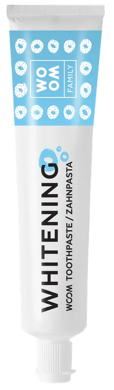 Produktas WOOM Family Whitening balinamoji visos šeimos dantų pasta, 75 ml Paveikslėlis