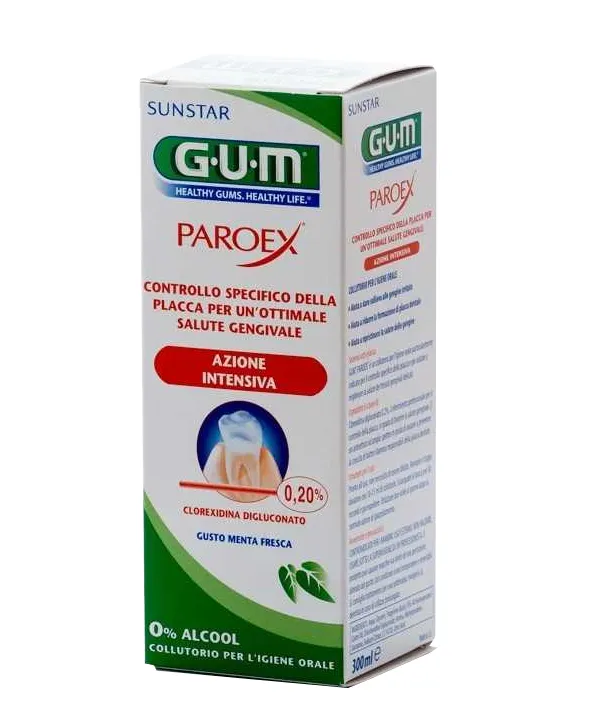 Produktas GUM Paroex 0,20% burnos skalavimo skystis, 300 ml Paveikslėlis