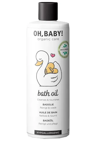 Produktas OH, BABY! Organic Care maitinantis vannė aliejus, 250 ml Paveikslėlis