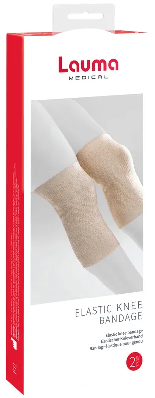 Produktas LAUMA MEDICAL S elastinis kelio tvarstis, 2 vnt. Paveikslėlis