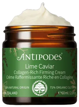 Produktas ANTIPODES LIME CAVIAR, stangrinamasis su kolagenu, ekologiškas veido kremas, 60 ml Paveikslėlis