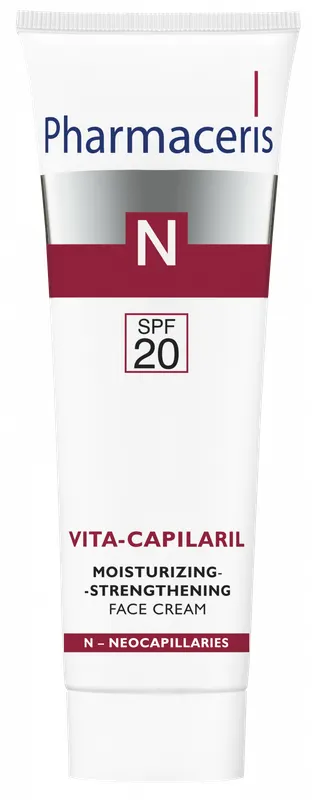 Produktas PHARMACERIS N Vita-Capilaril veido kremas, 50 ml Paveikslėlis