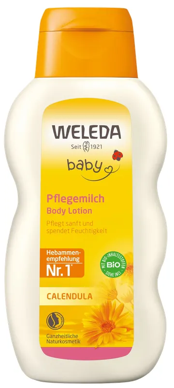Produktas WELEDA Baby Calendula kūno pienelis, 200 ml Paveikslėlis