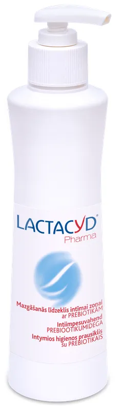 Produktas LACTACYD Pharma with prebiotics prausiklis intymiai zonai, 250 ml Paveikslėlis