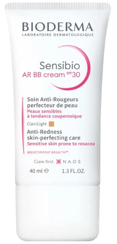Produktas BIODERMA Sensibio AR BB veido kremas, 40 ml Paveikslėlis