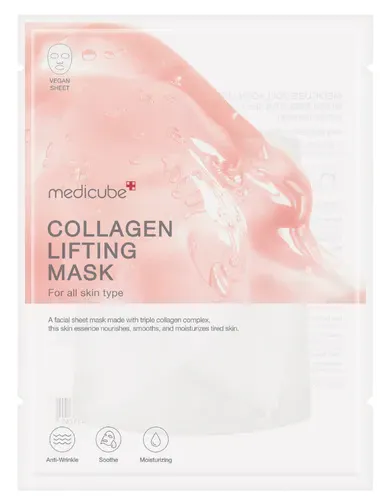 Produktas MEDICUBE Collagen Lifting, stangrinanti ir drėkinanti  veido kaukė, 1 vnt. Paveikslėlis