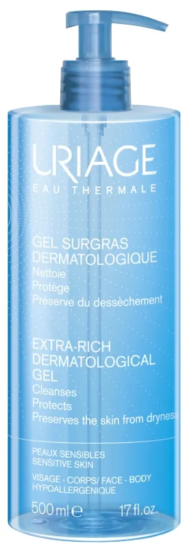 Produktas URIAGE Extra-Rich Dermatological prausimosi gelis, 500 ml Paveikslėlis