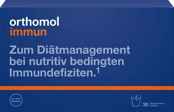 Produktas ORTHOMOL immun paketėliai, 30 vnt. Paveikslėlis