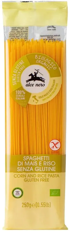 Produktas ALCE NERO Bio Spaghetti be glitimo  makaronai, 250 g Paveikslėlis