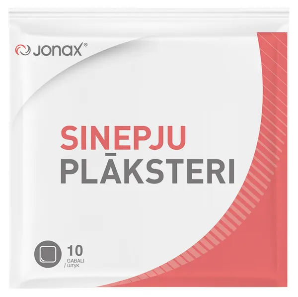 Produktas JONAX garstyčių tvarstis, 10 vnt. Paveikslėlis
