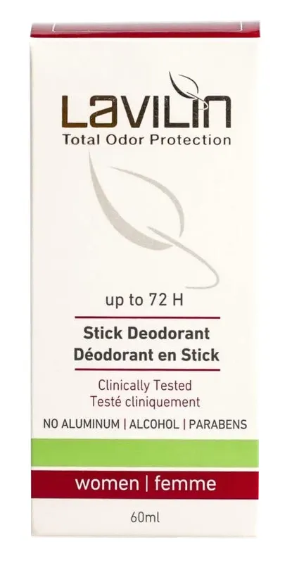 Produktas LAVILIN Total Odor Protection pieštukinis dezodorantas, 60 ml Paveikslėlis