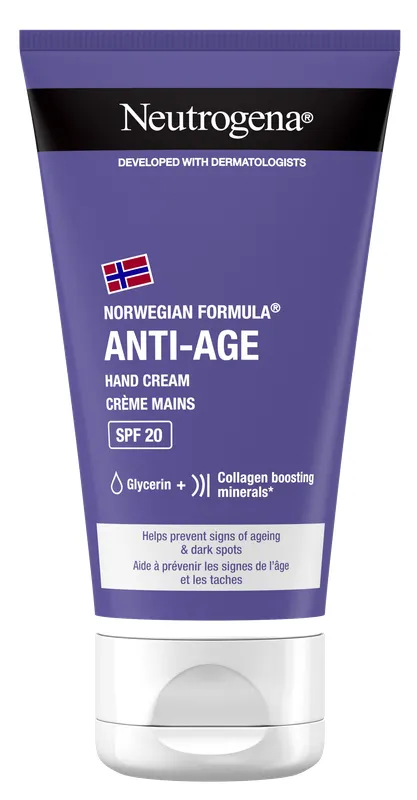 Produktas NEUTROGENA Anti - Age SPF20 rankų kremas, 75 ml Paveikslėlis