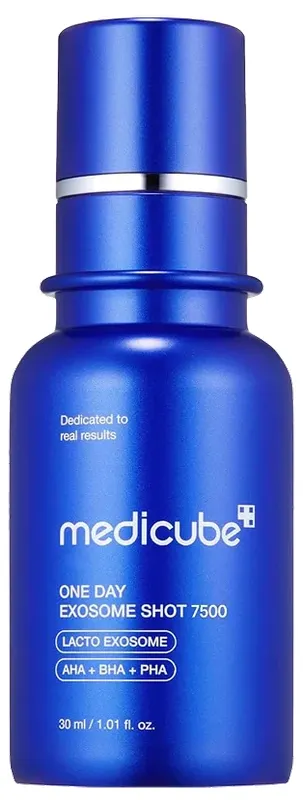 Produktas MEDICUBE Exosome Shot Pore 7500, stangrinantis ampulė, 30 ml Paveikslėlis