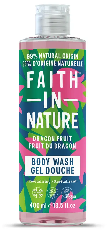 Produktas FAITH IN NATURE Dragon Fruit  dušo gelis, 400 ml Paveikslėlis
