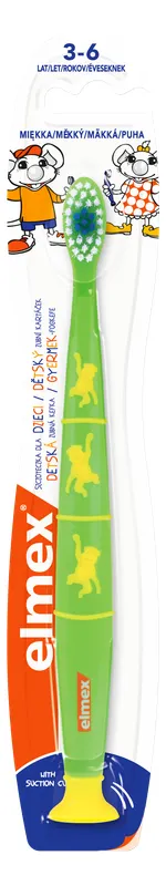 Produktas ELMEX Kids dantų šepetėlis, 1 vnt. Paveikslėlis