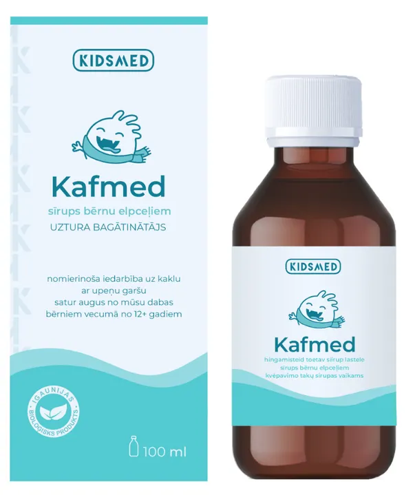 Produktas KIDSMED Kafmed sirupas, 100 ml Paveikslėlis