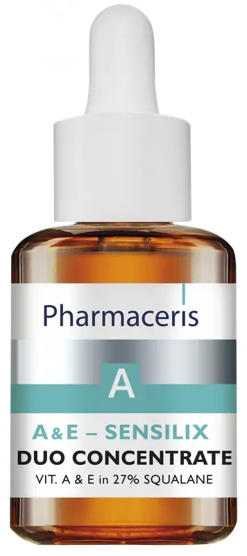 Produktas PHARMACERIS A&E-Sensilix vit.E 8 % koncentratas, 30 ml Paveikslėlis