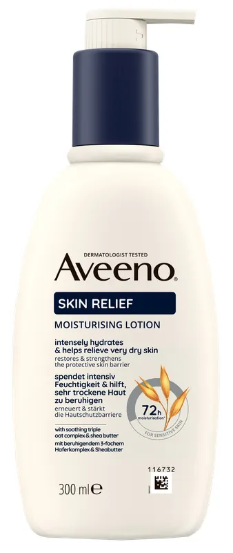 Produktas AVEENO Skin Relief kūno losjonas, 300 ml Paveikslėlis