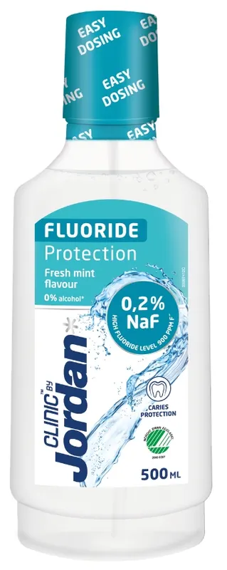Produktas JORDAN Fluoride Protect burnos skalavimo skystis, 500 ml Paveikslėlis