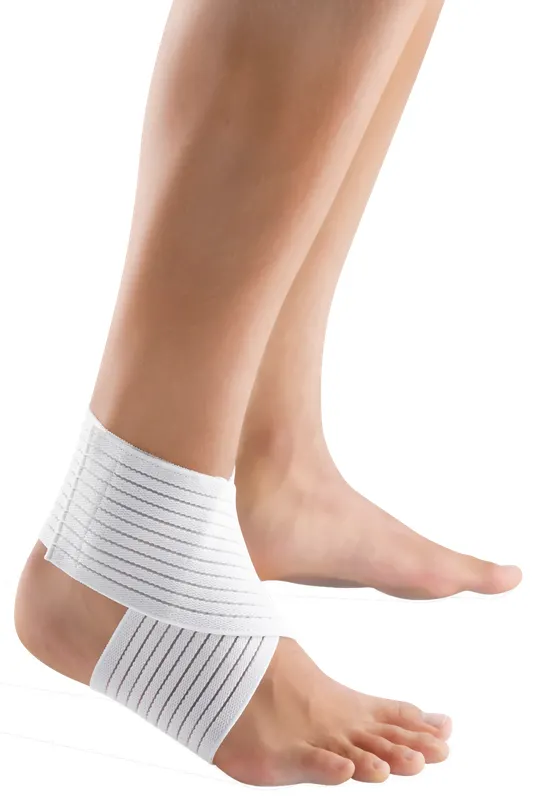 Produktas TONUS ELAST 0005, 1dydis, baltas elastinis kulkšnies tvarstis, 1 vnt. Paveikslėlis