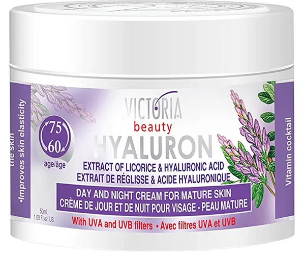 Produktas VICTORIA BEAUTY su hialurono rūgštimi, brandžiai odai veido kremas, 50 ml Paveikslėlis