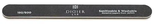 Produktas DIDIER LAB Straight Black 180/600 nagų dildė, 1 vnt. Paveikslėlis