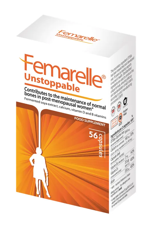Produktas FEMARELLE  Unstoppable kapsulės, 56 vnt. Paveikslėlis
