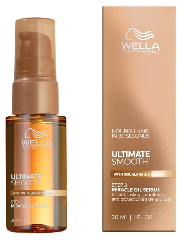 Produktas WELLA PROFESSIONALS Ultimate Smooth galvos odos aliejus, 30 ml Paveikslėlis