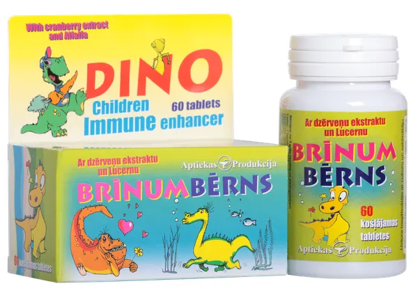 Produktas APTIEKAS PRODUKCIJA su spanguolių ekstraktu tabletės, 60 vnt. Paveikslėlis