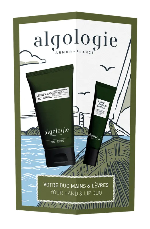 Produktas ALGOLOGIE DUO GIFT  rankų ir lūpų priežiūros dovanų rinkinys, 1 vnt. Paveikslėlis