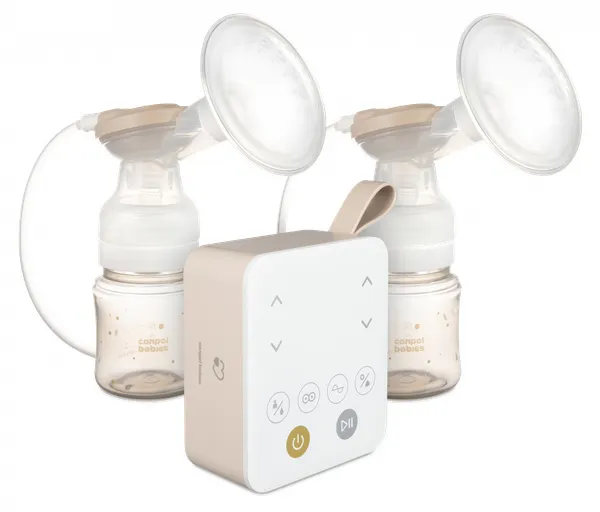 Produktas CANPOL  CANPOL BABIES dvigubas elektrinis pientraukis su nosies aspiratorium, Expresscare elektrinis pientraukis, 1 vnt. Paveikslėlis