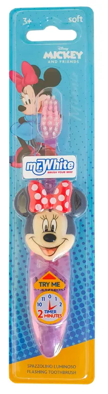 Produktas MR. WHITE Minnie Mouse dantų šepetėlis, 1 vnt. Paveikslėlis