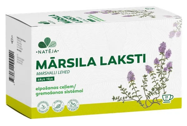 Produktas NATĒJA tradicinė žolelių arbatos maišeliai, 24 vnt. Paveikslėlis