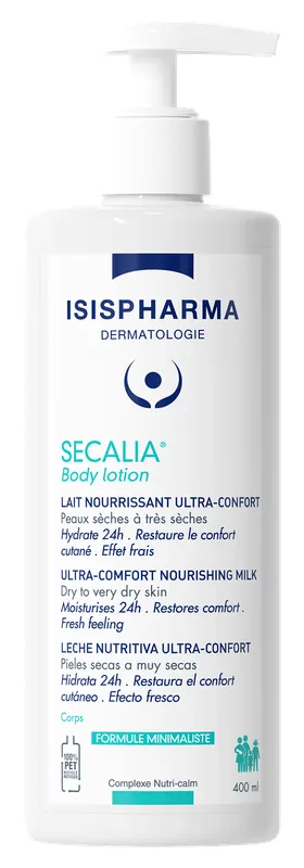 Produktas ISISPHARMA SECALIA® Body Lotion maitinamasis losjonas sausai kūno odai, 400 ml Paveikslėlis