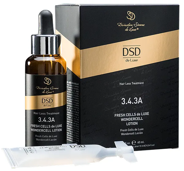 Produktas DSD De Luxe Fresh Cells Wondercell 3.4.3A plaukų augimo skatinimui losjonas, 1 vnt. Paveikslėlis
