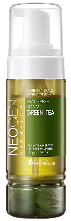 Produktas NEOGEN Dermalogy Real Fresh Foam - Green Tea valomosios putos, 120 g Paveikslėlis