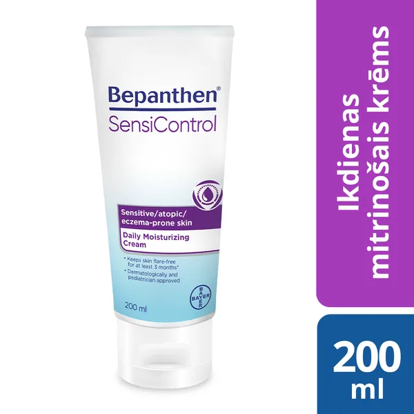 Produktas BEPANTHEN SensiControl kremas, 200 ml Paveikslėlis