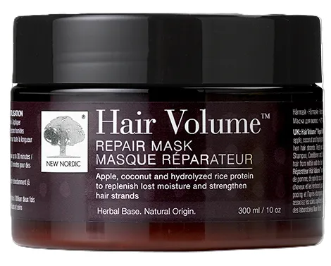 Produktas NEW NORDIC Hair Volume Repair, atkurianti plaukų kaukė, 300 ml Paveikslėlis