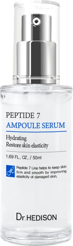 Produktas DR.HEDISON Peptide 7 drėkinimui ir stangrinimui serumas, 50 ml Paveikslėlis