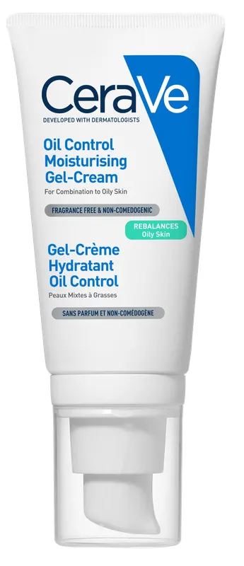 Produktas CERAVE Oil Control Moisturising veido kremas, 52 ml Paveikslėlis