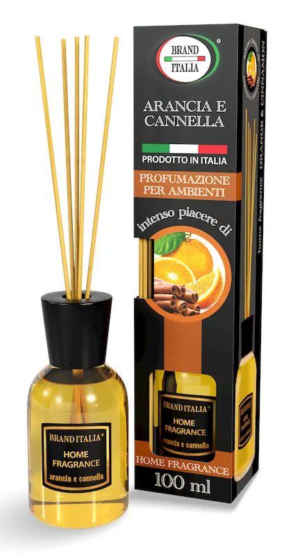 Produktas BRAND ITALIA Orange and Cinnamon  namų kvapas, 100 ml Paveikslėlis