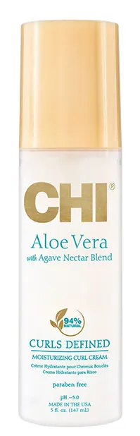 Produktas CHI Aloe Vera Moisturizing Curl plaukų kremas, 147 ml Paveikslėlis