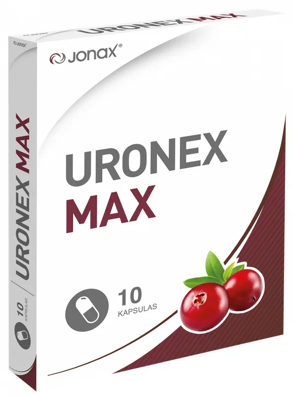 Produktas JONAX Uronex Max kapsulės, 10 vnt. Paveikslėlis