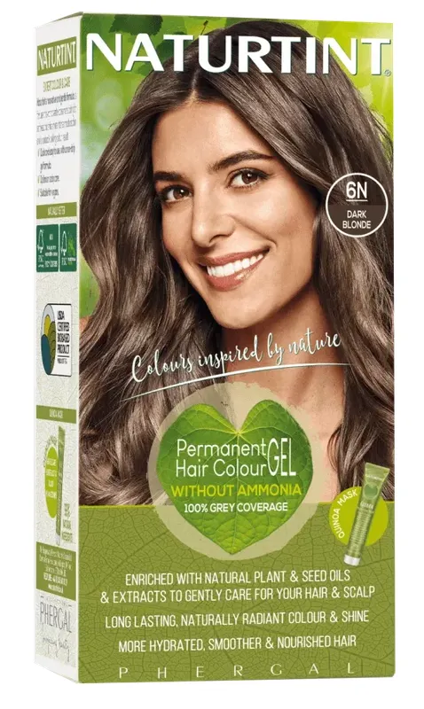 Produktas NATURTINT Dark Blonde 6N, ilgalaikiai, be amoniako plaukų dažai, 1 vnt. Paveikslėlis
