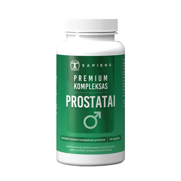 Produktas SAPIENS Premium Prostate Complex kapsulės, 60 vnt. Paveikslėlis