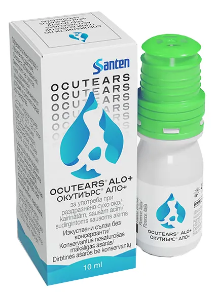 Produktas OCUTEARS Alo+ akių lašai, 10 ml Paveikslėlis
