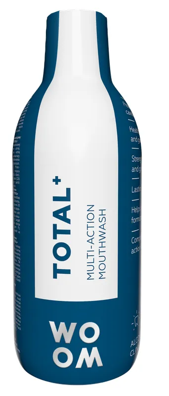 Produktas WOOM Total  burnos skalavimo  burnos skalavimo skystis, 500 ml Paveikslėlis