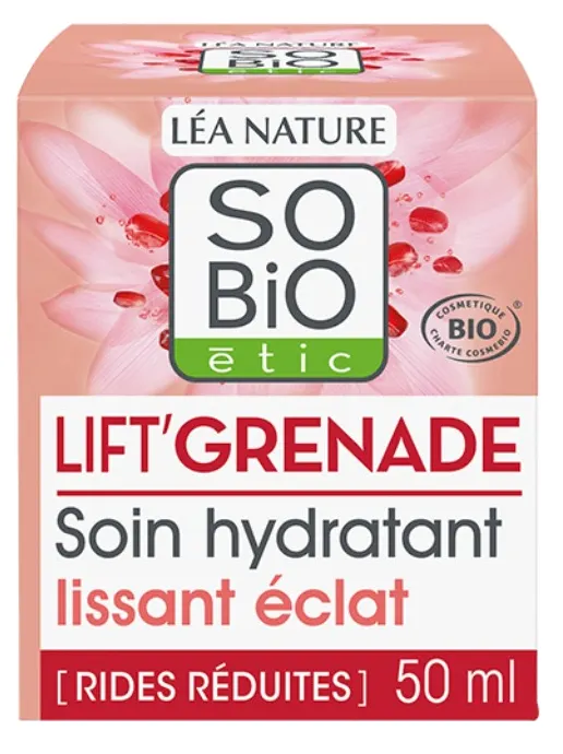 Produktas SO BIO ETIC Smooth & Glow veido kremas, 50 ml Paveikslėlis